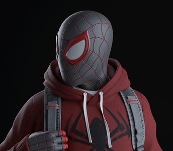 Spider-Man Miles Morales - Statue