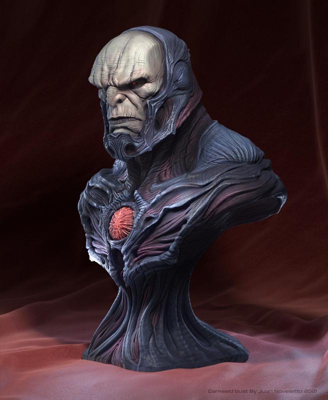 Darkseid bust Number 2 Ready for printing