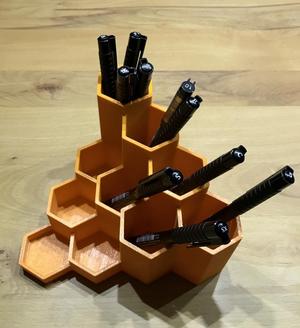 Hexagon Pencil Holder