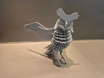 3D Owl puzzle   