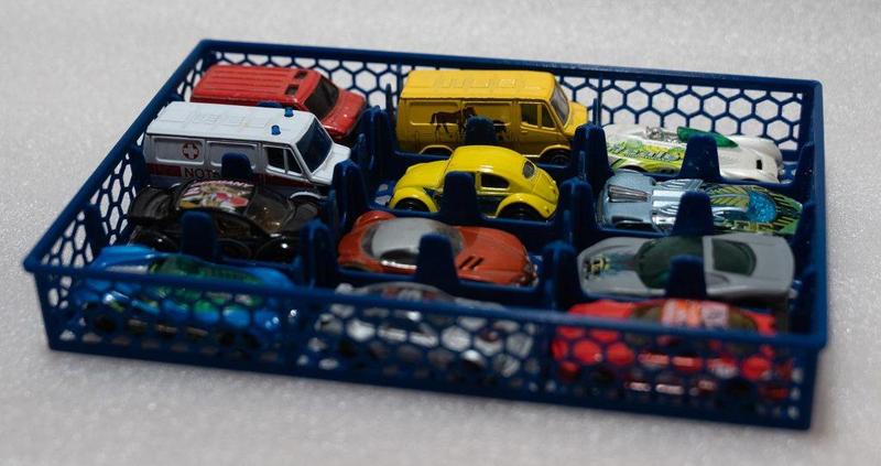 Einsatz/Korb für Hotwheels/Machtbox Koffer/Box - Insert/basket for Hotwheels/Matchbox Case/Box