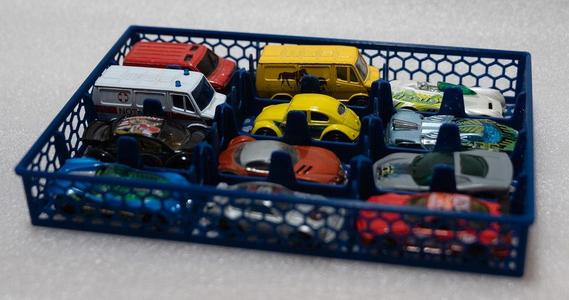 Einsatz/Korb für Hotwheels/Machtbox Koffer/Box - Insert/basket for Hotwheels/Matchbox Case/Box
