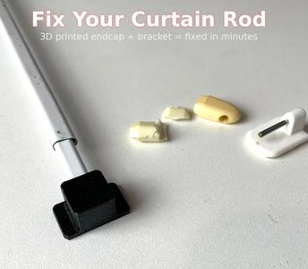 Curtain Rod Bracket / Holder   