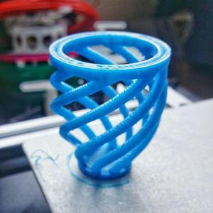 Calibration vase - Stringing, overhang and bridging test