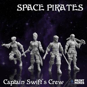 Modular Swift Pirate Crew - Space Pirates Collection