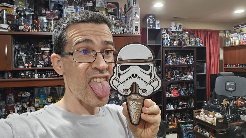 Star Wars (Inspired) "Ice Cream Cone Trooper" HueForge Imperial Stormtrooper