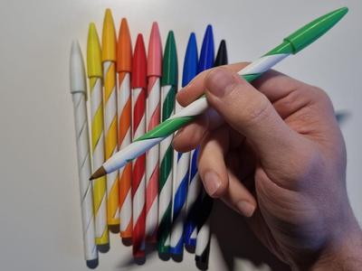Spriral Fidget Pen V2 - With magnets!