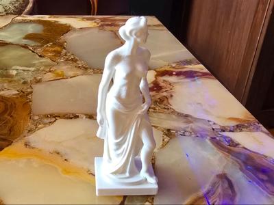 Woman art statue
