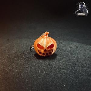 PumpkinKeychain - 5 Versions - Halloween
