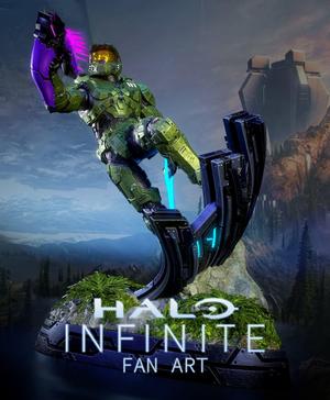 Halo Infinite Fanart - Master Chief 3d print figurine