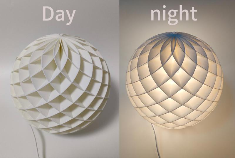 Spiral Ball LED Lamp
