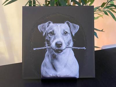 Jack russell terrier Hueforge