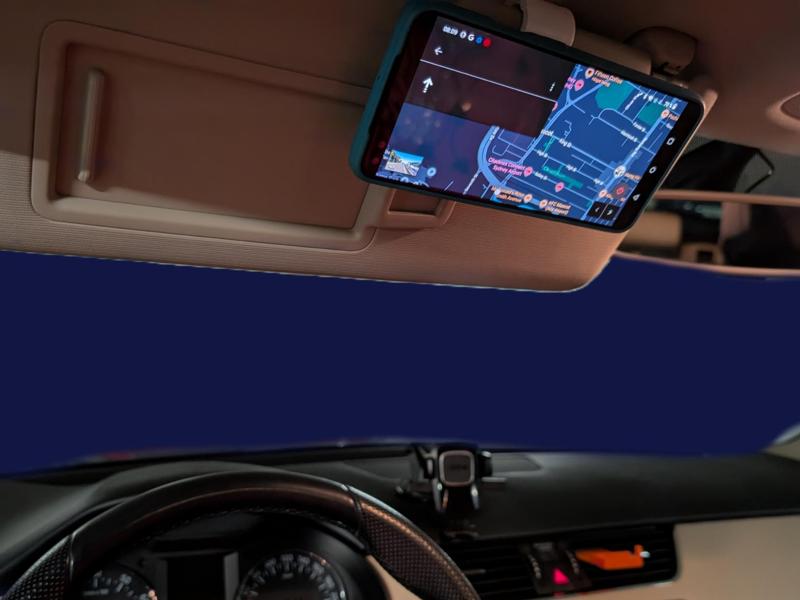 Phone Strap Hanger Car Shade