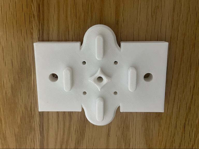 A1min Perforated Panel Bracket - 86 Panel Mounting Bracket