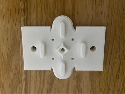 A1min Perforated Panel Bracket - 86 Panel Mounting Bracket