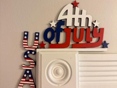 4th of July Door Topper