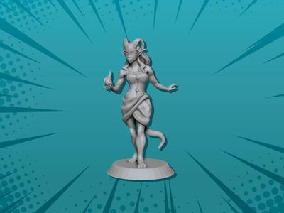 Ellaria, Female Tiefling [Pre-Supported]