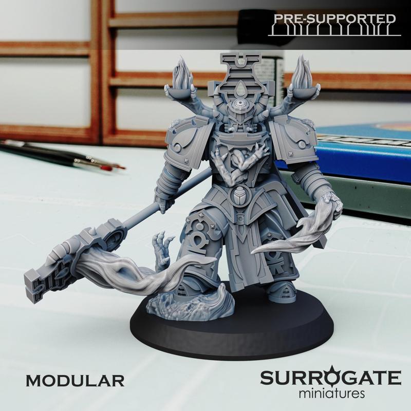 Gordon Ramesses  Hell's Master , Surrogate Miniatures May Hero Release