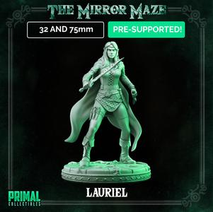 Elf - Lauriel - THE MIRROR MAZE - MASTERS OF DUNGEONS QUEST