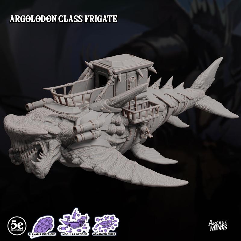 Airship - Argolodon Class Frigate