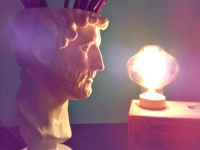 Hadrian Brush Holder – Roman Emperor Bust