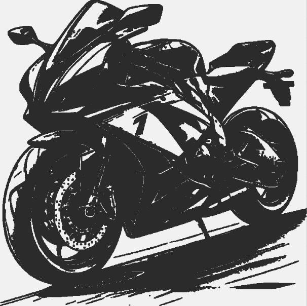 Super Sport Motorcycle Lamp/Deco !