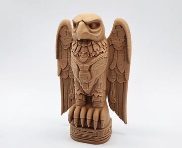 Mighty Eagle Totem Pole