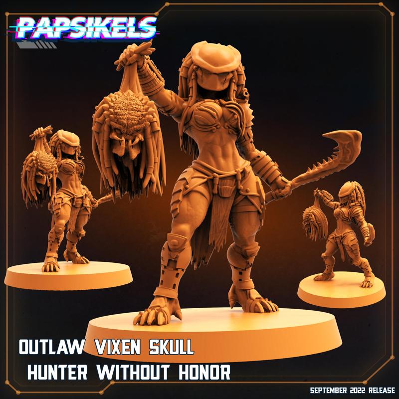 OUTLAW VIXEN SKULL HUNTER WITHOUT HONOR