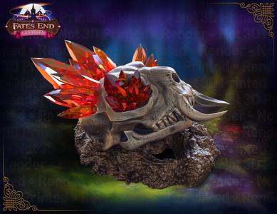 Skull of Whispers Dice Tower - SUPPORT FREE!