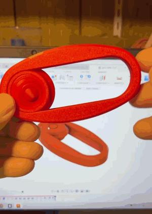 Sliding Gyro Sound Clicker Fidget