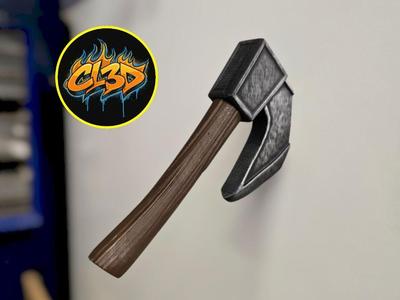 Rusty Axe Fridge Magnet