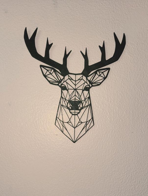 Geometric Wall Art - Deer