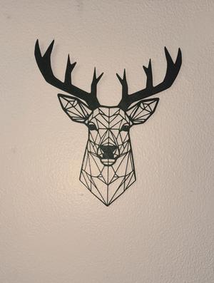 Geometric Wall Art - Deer
