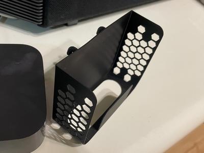 Apple TV 4K (2nd generation, 2021) IKEA pegboard mount