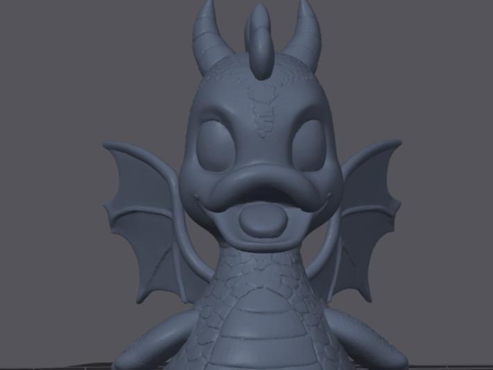 Dragon Rubber Duck (Spyro Inspired)