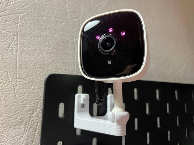 IKEA Skadis Tapo C110 camera mount