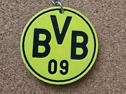 BVB 09 Keychain double sided