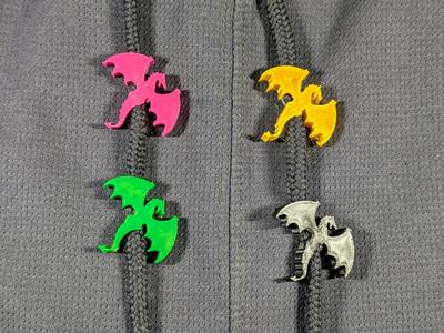Dragon Drawstring Charm