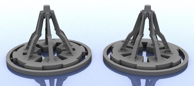 Micro Machines - Star Wars Stands - Galactic Empire