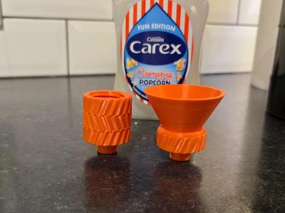 Screw Cap Bottle Joiner + Funnel