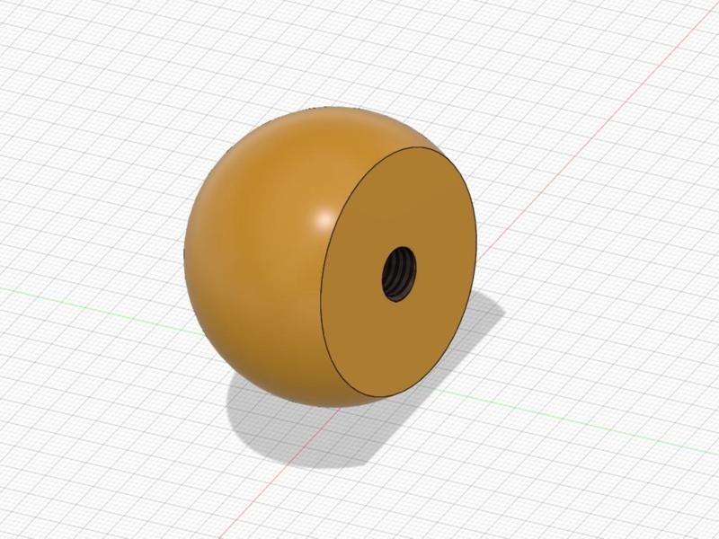 Door handle M6 thread