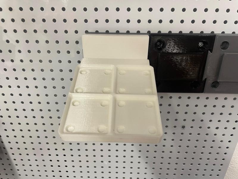 gridfinity 2x2 bin holder for the modula system