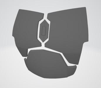 Custom Mandalorian chestplate armor (gender inclusive)