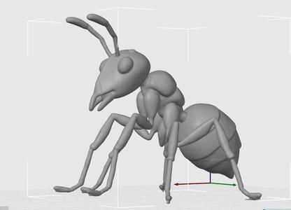 A cute ant