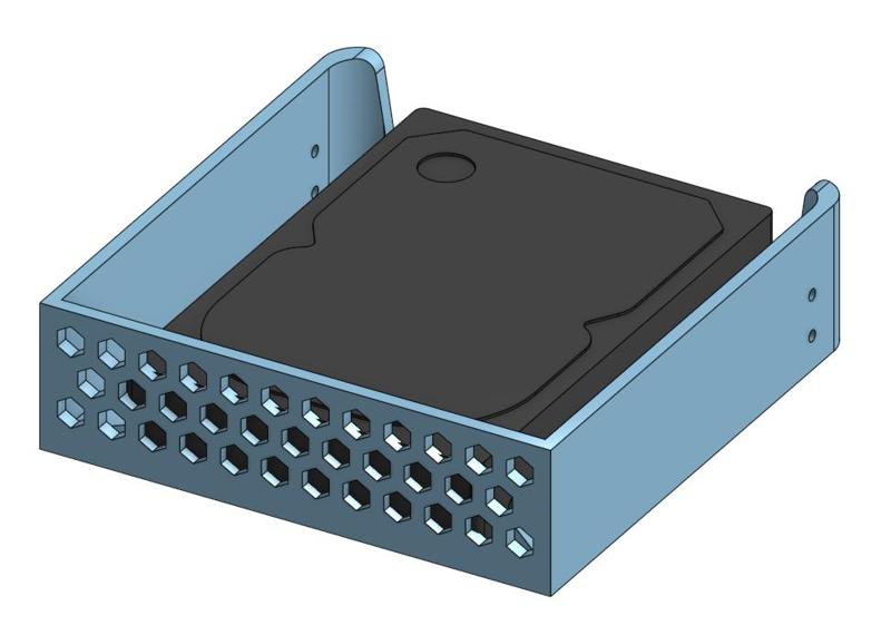 HP G4Z4 5.5 in to 3.5 in drive caddy