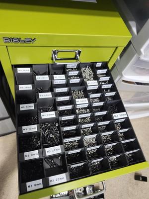 Bisley 10-Drawer Gridfinity