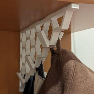 Hexagon (bestagon) Shelf bracket / Coat hanger