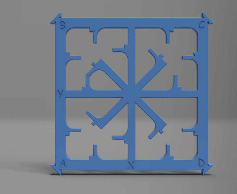 XY Calibration Square