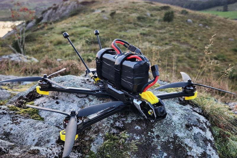 Speedybee Mario Fold 8 VTX antenna mount