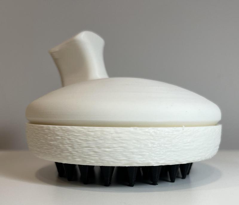 Modular Scalp Scrubber/Hair Brush